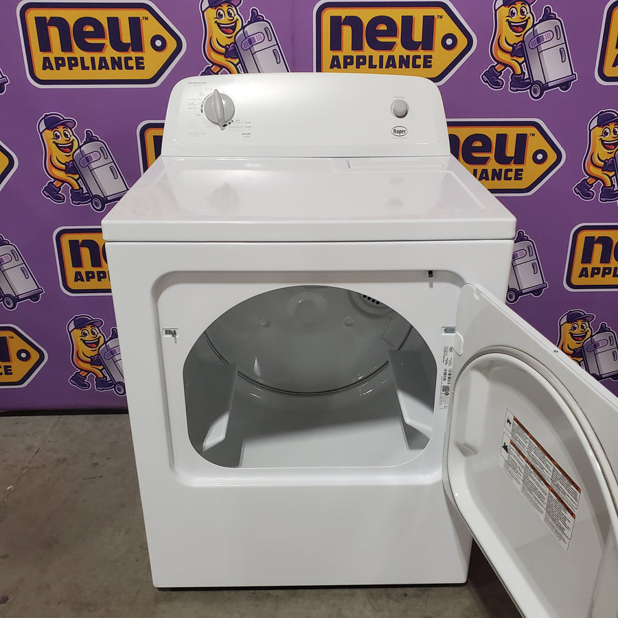 Roper by Whirlpool 6.7-cu ft Vented Electric Dryer in White RED3005TW - Open Box