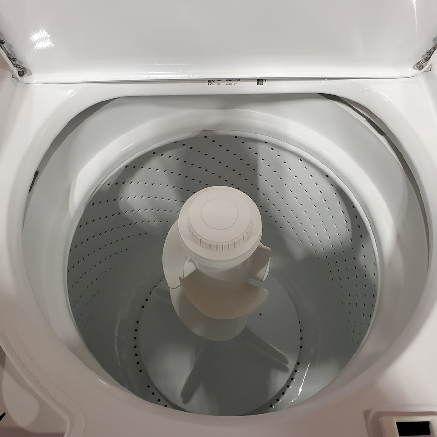 Roper White 3.5 Cu. Ft. Top Load High Efficiency Washer with Agitator RTW4516FW - Certified Refurbished