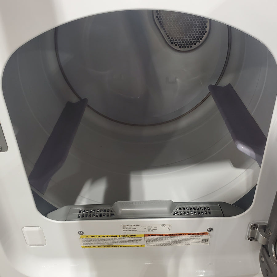 Samsung 7.4 cu. ft. Electric Dryer with Steam DV48H7400EW - Certified Refurbished