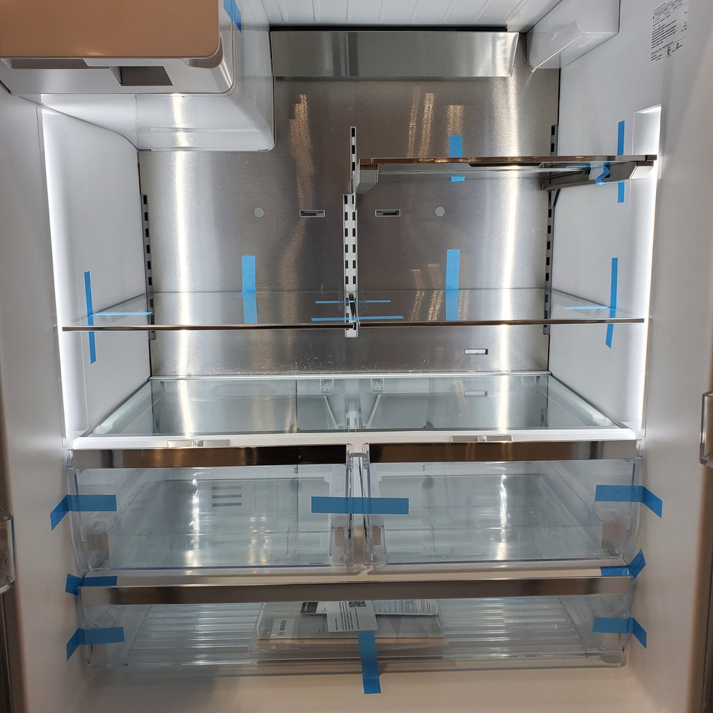 Pictures of Bosch 500 Series French Door Bottom Mount Refrigerator in Stainless Steel 22121486 - B36FD5SNS - Open Box - Neu Appliance Outlet - Discount Appliance Outlet in Austin, Tx