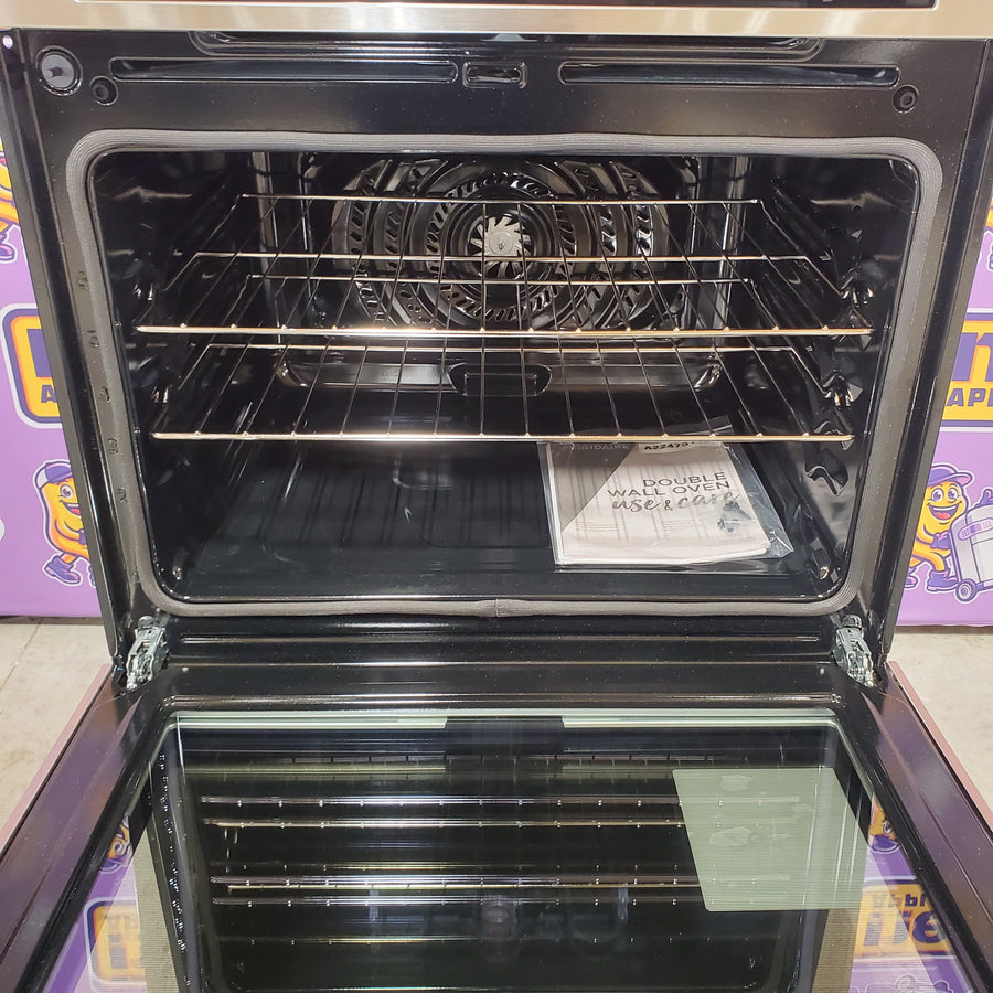 Frigidaire Stainless Steel Electric 30 Inch Single Wall Oven with Fan Convection FCWS3027AS - Open Box