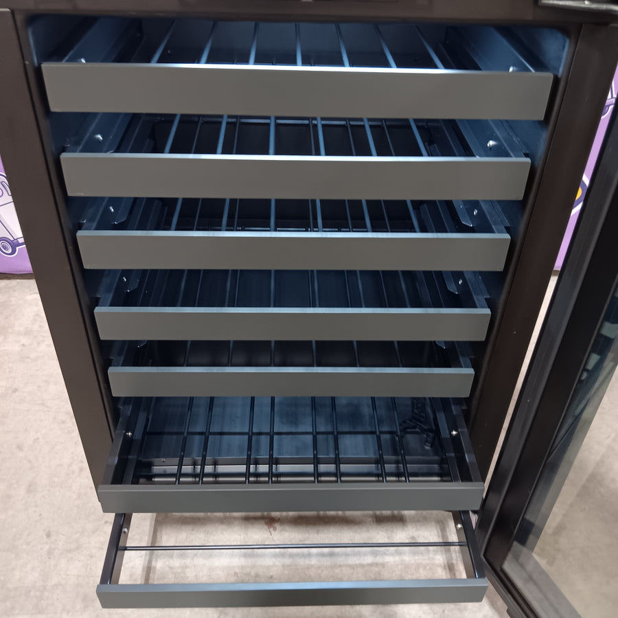 U-Line 24 Inch Built-In Wine Storage with Convection Cooling System, Rubber-Mounted Compressor, Digital Touch Pad Control, Undercounter Fit, 43 Bottle Capacity, 4.7 cu. ft. Capacity U-2224WCS-13A - Scratch & Dent (Minor)