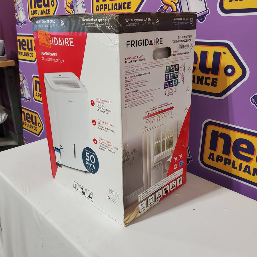 Frigidaire 50 Pint Dehumidifier with Wi-Fi (Energy Star) FHDD5034Y1 - New in Box