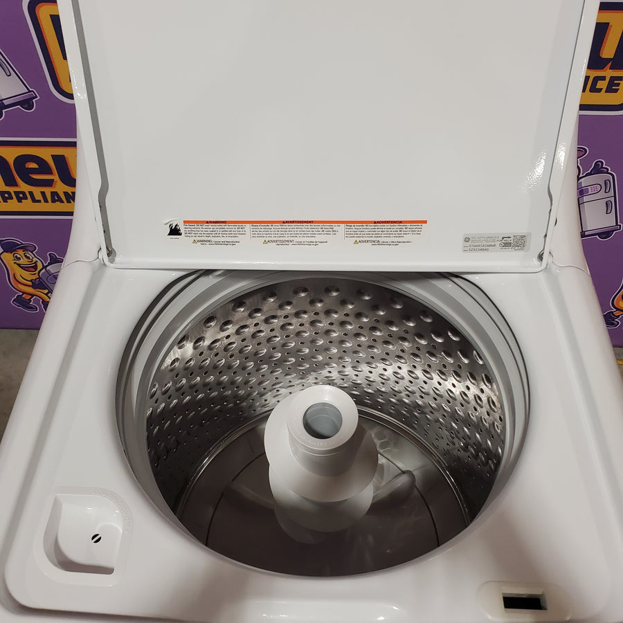 GE® 4.5 cu. ft. Capacity Washer with Stainless Steel Basket 3511369 - GTW485ASWWB - Certified Refurbished