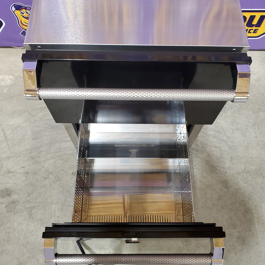 Pictures of Hestan 24-Inch 5.2 Cu. Ft. Outdoor Rated Refrigerator and Freezer Drawer with Lock 11113226 - HM24ZO4G-00-EDFLD - Open Box - Neu Appliance Outlet - Discount Appliance Outlet in Austin, Tx