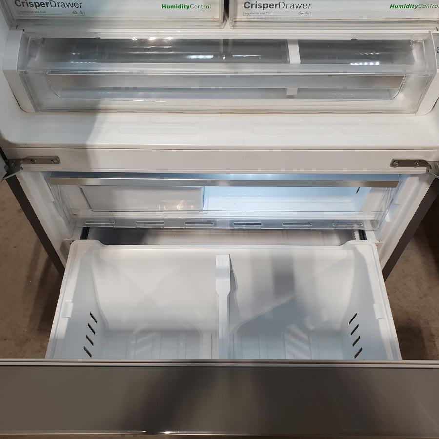 Bosch 800 Series 36 in. 20.7 cu. ft. French Door Refrigerator in Stainless Steel, Counter Depth B21CT80SNS - Certified Refurbished