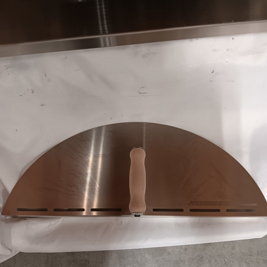 Hestan 33 Inch Campania Outdoor Pizza Oven with 449 sq. in. Cooking Area, 19,000 BTUs, Ceramic Decking, Performance Burner, Safety Valve, Spark-Ignition System AGPO33NG - Open Box