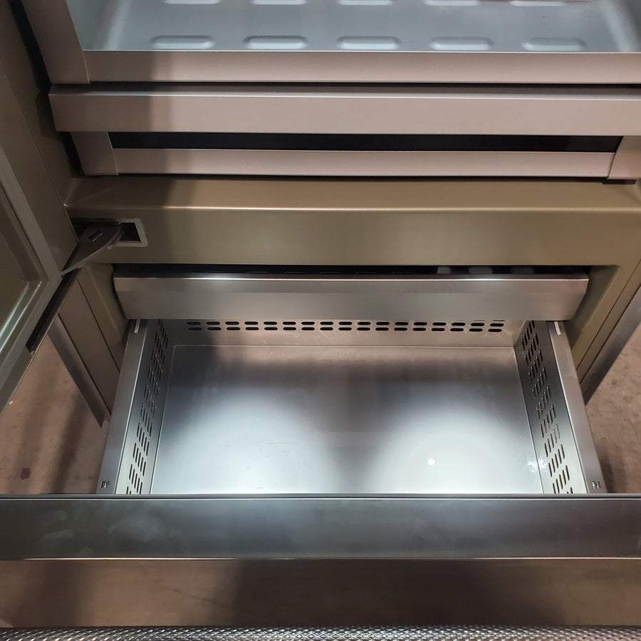 Hestan Built-In Bottom Freezer Refrigerator with Top Compressor, EvenFlow Air Circulating Technology™, Dual Variable Speed Compressors, and FreshZone™ KRPL36 - Open Box