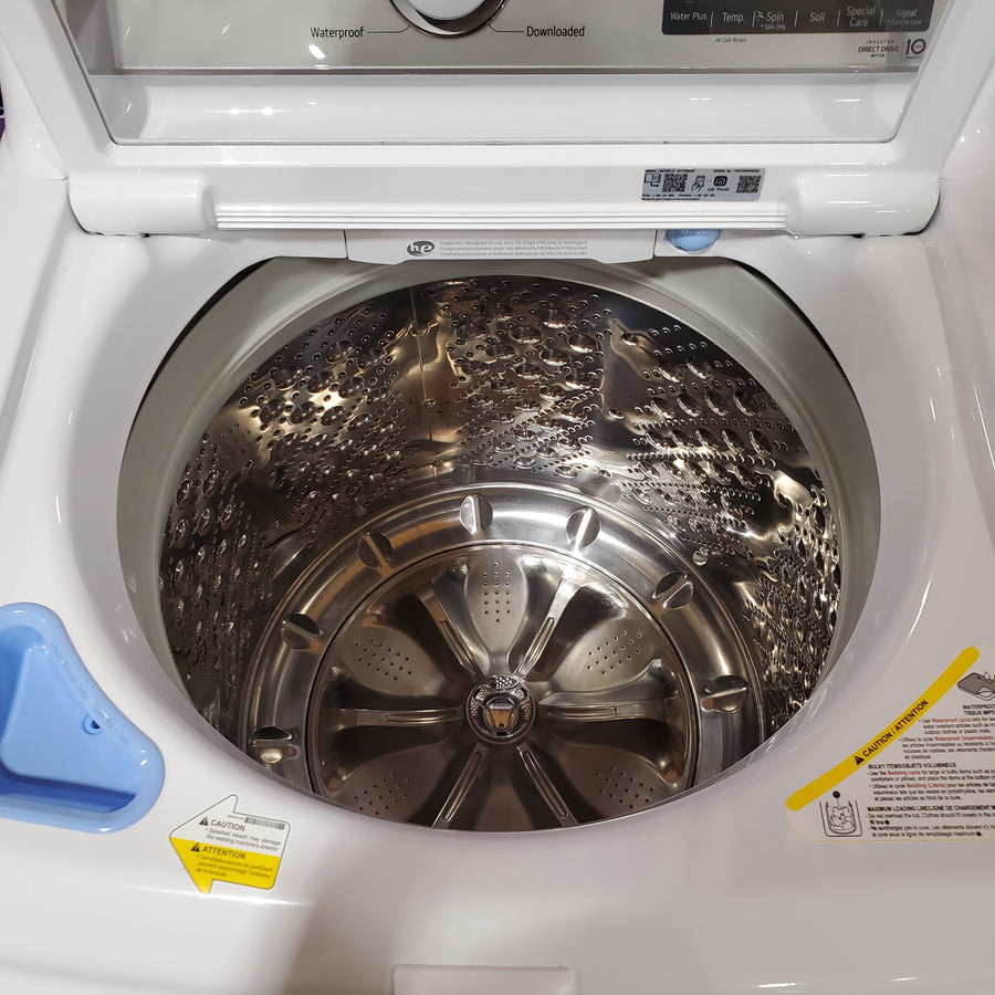 LG 5.5 cu. ft. Mega Capacity Smart Wi-Fi Enabled Top Load Washer with Impeller & TurboWash3D™ Technology WT7400CW - Certified Refurbished