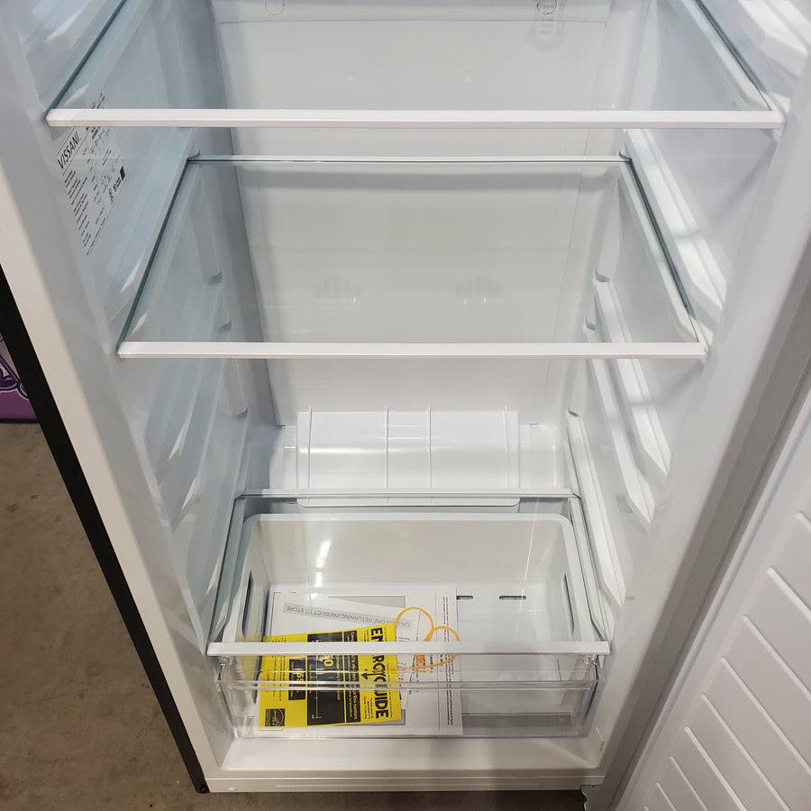 Vissani 11 cu. ft. Convertible Upright Freezer in Stainless Look with Adjustable Shelving, Garage Ready MDUF11SS5 - Scratch & Dent (Minor)