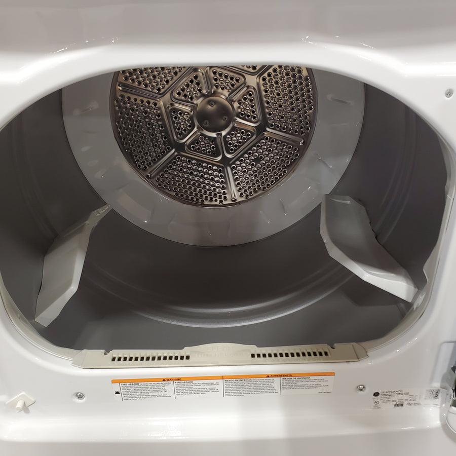 GE® 7.2 cu. ft. Capacity Aluminized Alloy Drum Electric Dryer GTD33EASKWW - Certified Refurbished