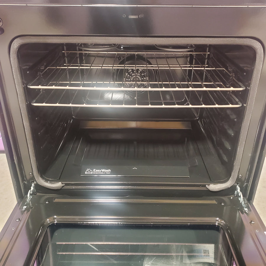 GE ENERGY STAR® 30" Free-Standing Electric Convection Range with No Preheat Air Fry and EasyWash™ Oven Tray GRF600AVSS - Scratch & Dent (Moderate)