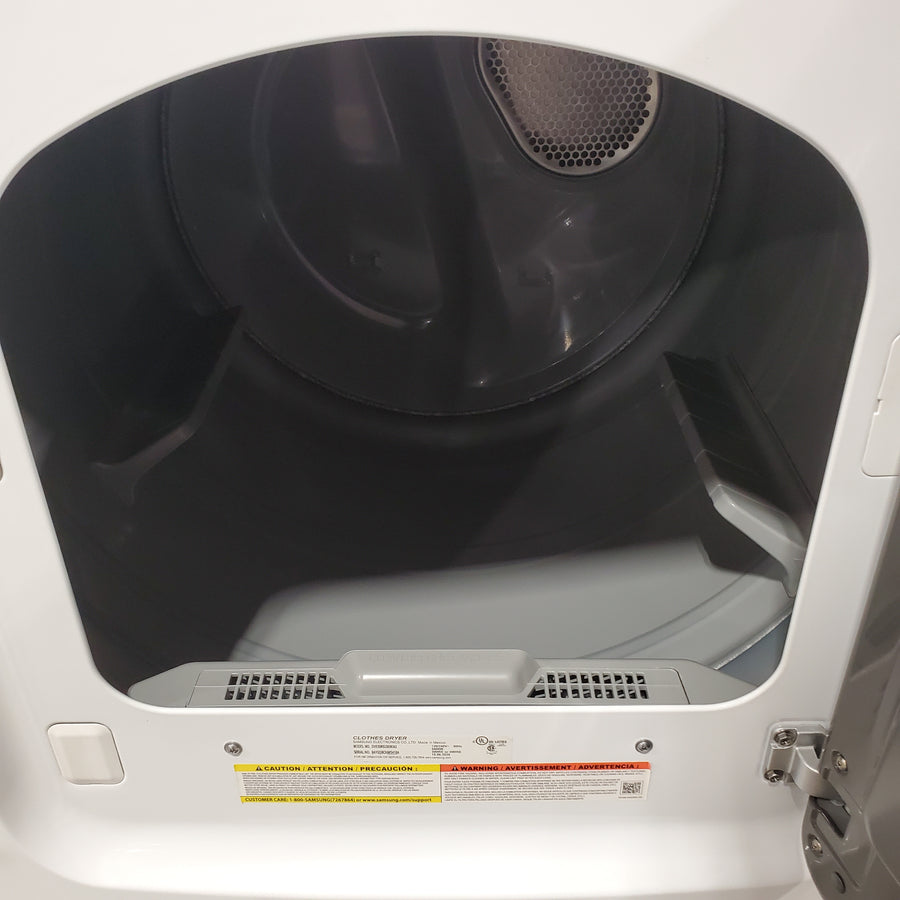 Samsung White Extra Large 7.4 Cu. Ft. Capacity with Sensor Dry 3511230 - DVE50R5200W - Certified Refurbished