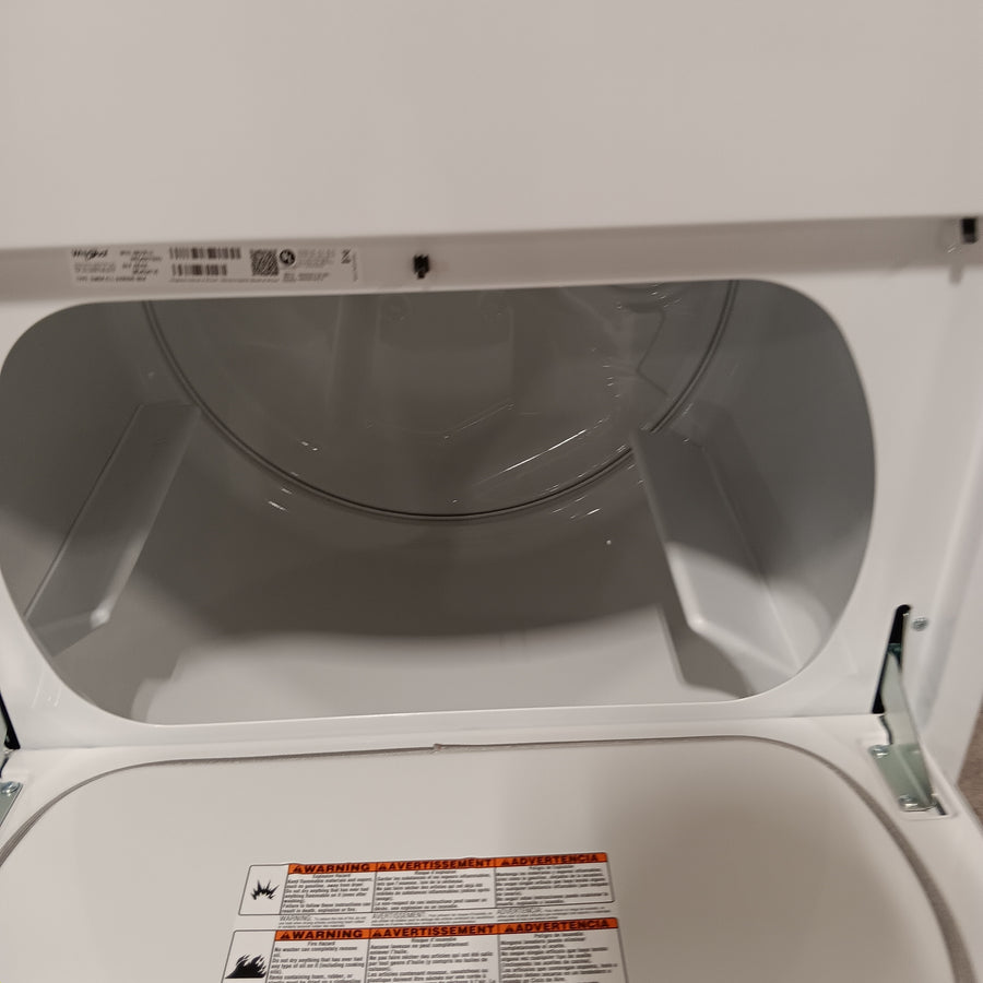 Whirlpool 7.0 cu. ft. Electric Dryer with Adaptive Dry and Wrinkle Shield™ Option WED4307SW - Open Box