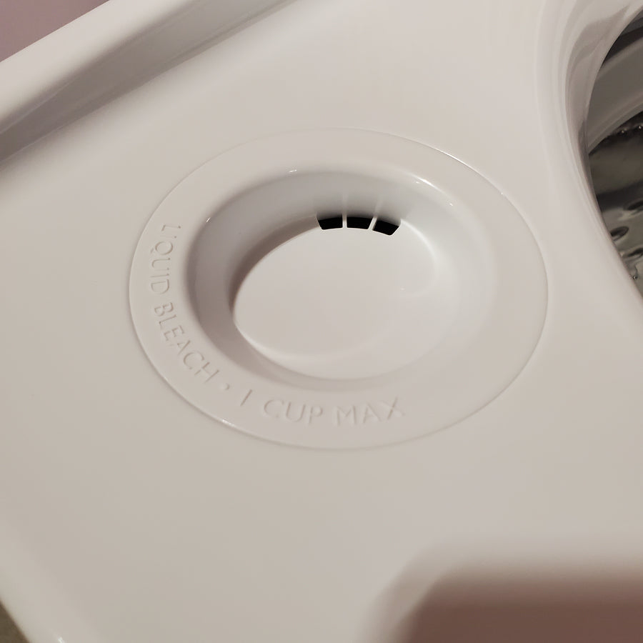Whirlpool Top Load 4.7 Cu. Ft. Washer with 2-in-1 Removable Agitator in White WTW5057LW - Open Box and Whirlpool 7.4 cu. ft. White Electric Dryer with Steam and Advanced Moisture Sensing Technology, ENERGY STAR 16263 - WED8127LW - Scratch & Dent (Minor)