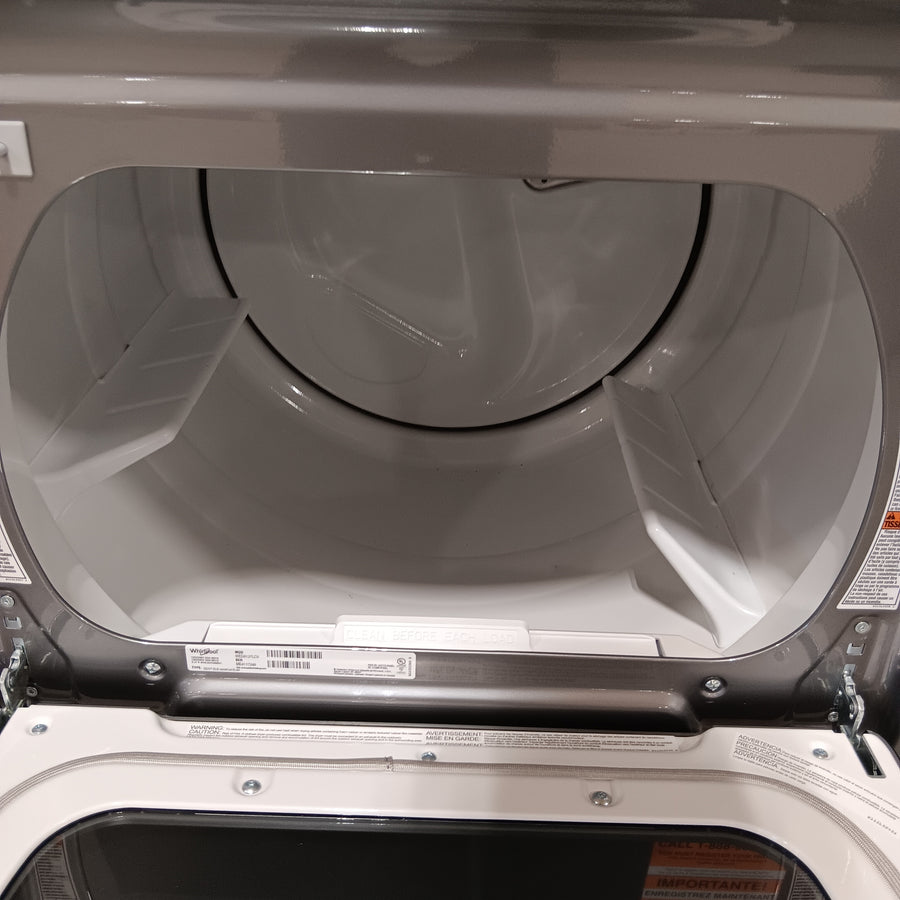 Whirlpool Top Load 5.2 Cu. Ft. Washer with Removable Agitator WTW8127LC - Open Box and Whirlpool Electric 7.4 Cu. Ft. Dryer with Moisture Sensor 16276 - WED8127LC - Open Box