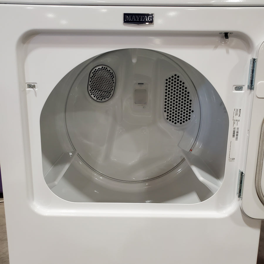 MayTag 7.0 cu. ft. Top Load Electric Wrinkle Prevent Dryer MED4500MW - Scratch & Dent (Minor)
