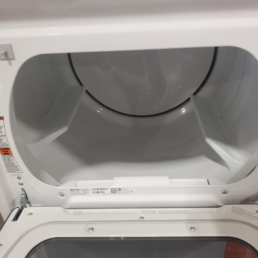 Maytag 7.4 Cu. Ft. Top Load Electric Dryer with Extra Power and Advanced Moisture Sensing MED6205RW - Scratch & Dent (Minor)
