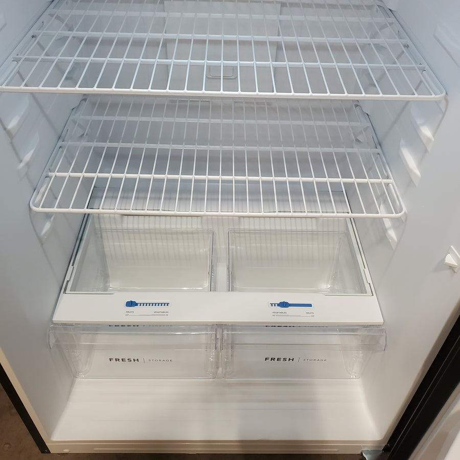 Frigidaire 19 Cu. Ft. Garage Ready Top Freezer Refrigerator in Black FRTE1814AB - Scratch & Dent (Minor)
