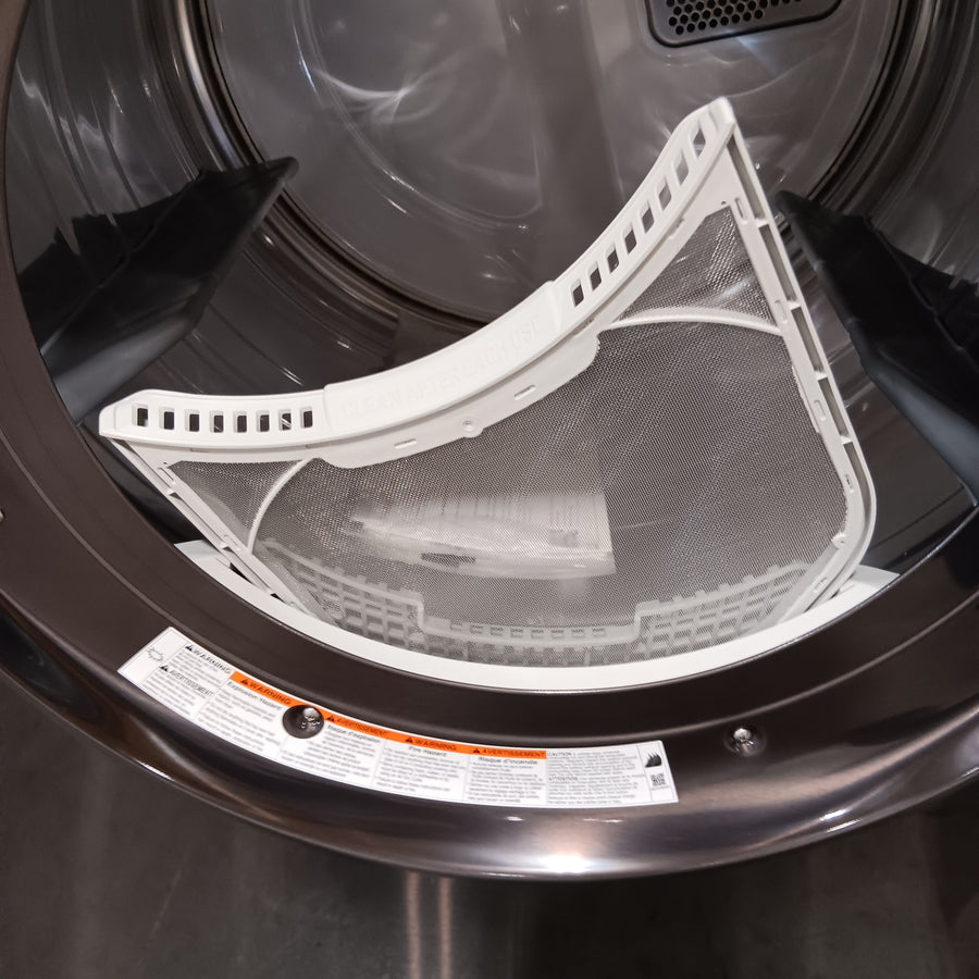 LG 4.5 cu. ft. Smart Front Load Washer with TurboWash® 360° and ezDispense® WM5700HVA - Scratch & Dent (Moderate) and 7.4 cu. ft. Ultra Large Capacity Smart Front Load Electric Dryer with Built-In Intelligence & TurboSteam® 16275 - DLEX6700B - Open Box