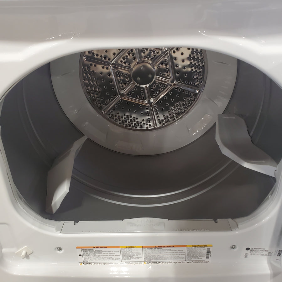 GE 7.2 cu. ft. Capacity Electric Dryer with Up To 120 ft. Venting and Extended Tumble GTD48EASWWB - Certified Refurbished