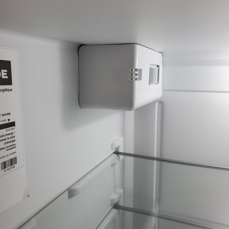 Whirlpool 33 Inch Wide Side by Side 21 Cu. Ft. Refrigerator with Can Caddy and Frameless Glass Shelves in Fingerprint Resistant Stainless Steel WRS321SDHZ - Scratch & Dent (Minor)