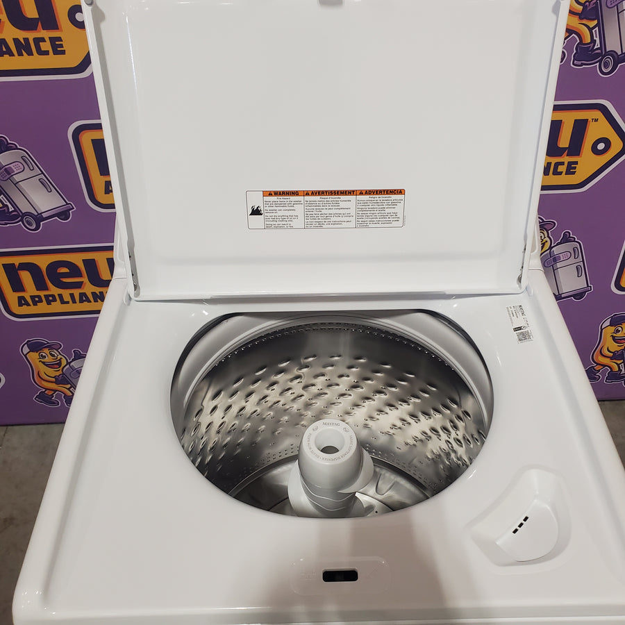 Maytag 4.2 Cu. Ft. Capacity Top Load Washer in White MTW4205SW - Open Box