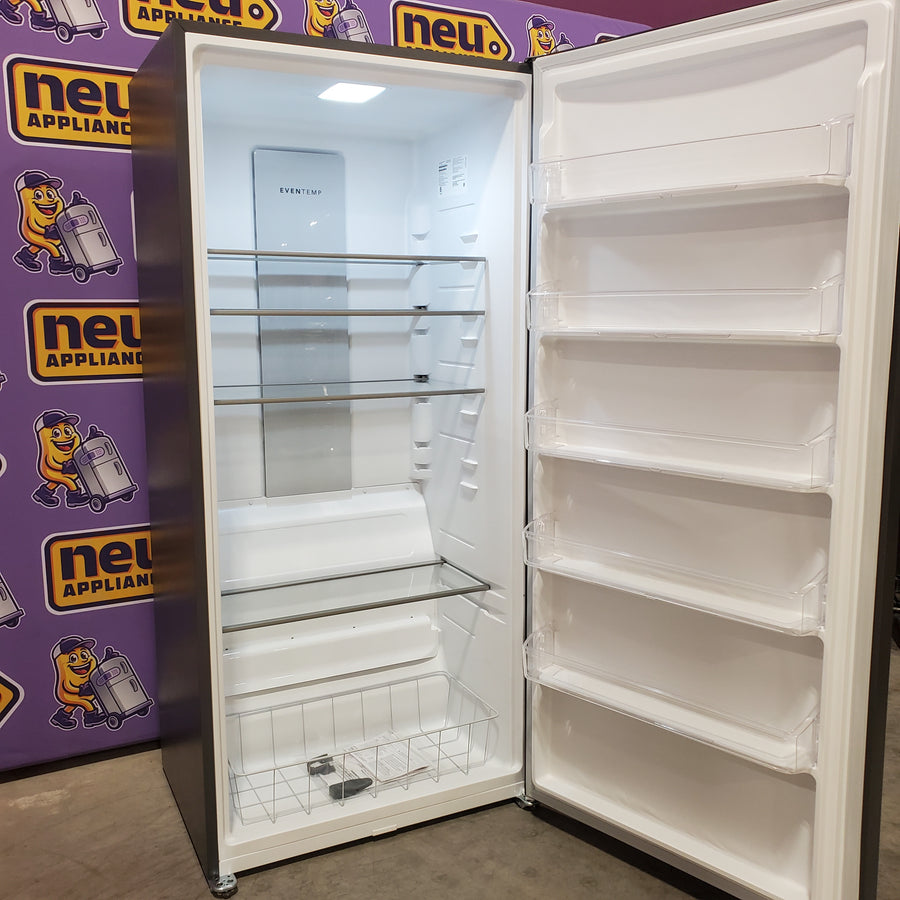 Frigidaire 20 Cu. Ft. ENERGY STAR Garage Ready Carbon Upright Freezer with EvenTemp™ Cooling System 22442648 - FFUE2024AN - Scratch & Dent (Minor)