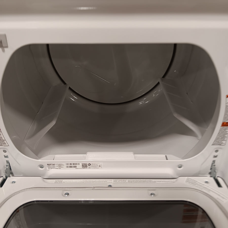 Maytag 5.3 cu. ft. Pet Pro Top Load Washer with Impeller, Extra Power and Sanitize Cycle - Scratch & Dent (Minor) and Maytag 7.4 Cu. Ft. Top Load Electric Dryer with Extra Power and Advanced Moisture Sensing 16277 - MED6205RW - Scratch & Dent (Minor)