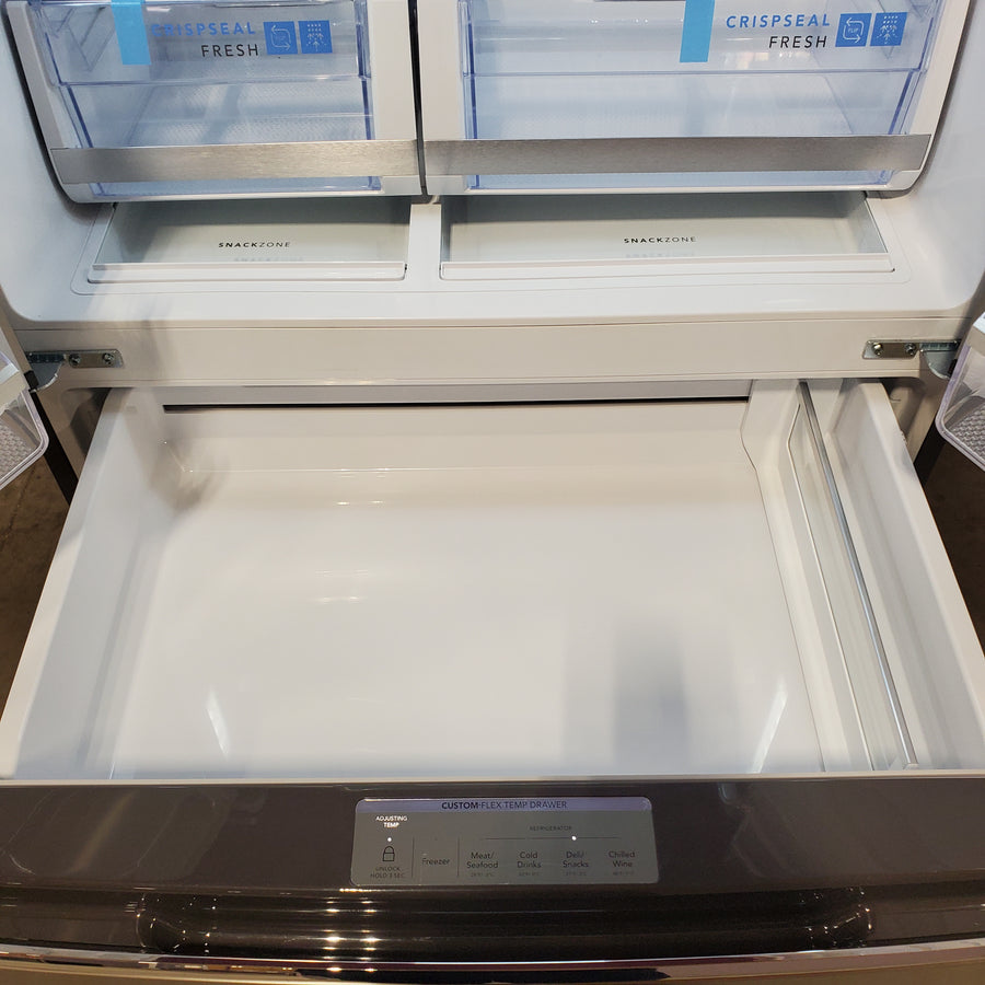 Frigidaire Gallery 22 Cu. Ft. 4-Door Counter-depth French Door Refrigerator with Ice Maker (Fingerprint Resistant Stainless Steel) ENERGY STAR 22421732 - GRMC2273CF - Scratch & Dent (Moderate)