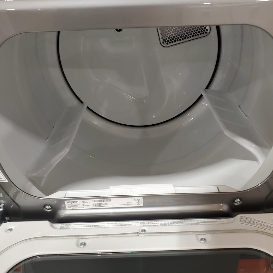 Whirlpool Top Load Electric 7.4 Cu. Ft. Dryer with Advanced Moisture Sensing and Wrinkle Shield Technology WED8127LC - Scratch and Dent (Minor)