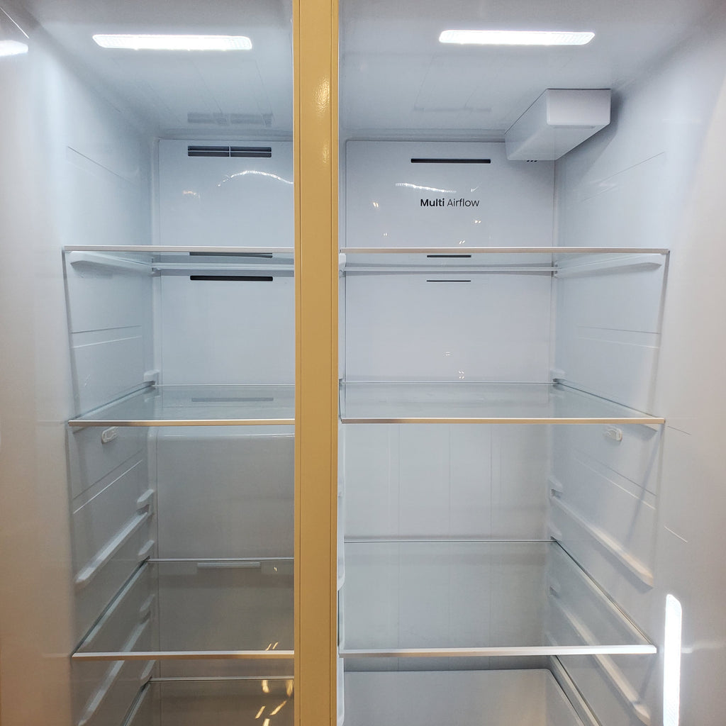 Hisense 29.1 cu. ft. Standard Depth Side by Side Refrigerator Stainless Steel 22321474 - HRS290P5FSE - Scratch & Dent (Moderate)