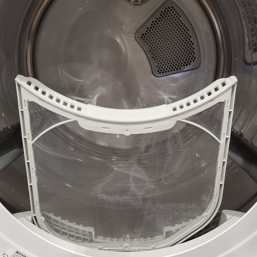 LG 7.4 cu. ft. Smart Front Load Electric Dryer with AI Sensor Dry & TurboSteam™ Technology DLEX6500W  - Open Box