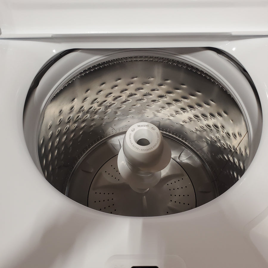 Maytag 4.2 Cu. Ft. Capacity Top Load Washer in White MTW4205SW - Open Box