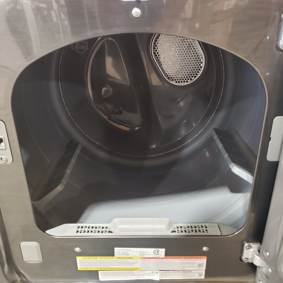 Samsung 7.4 cu ft Gas Dryer with Steam Sanitize Option DVG50R5400V - Certified Refurbished