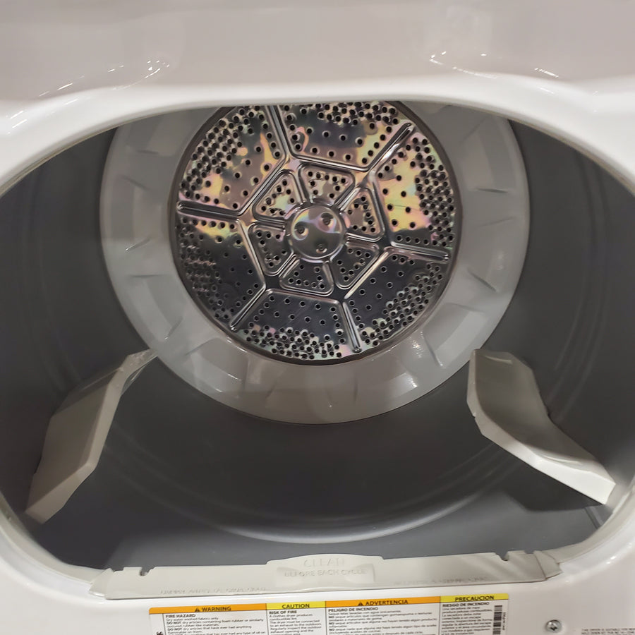GE® 4.5 cu. ft. Capacity Washer with Stainless Steel Basket in White GTW465ASNWW - Certified Refurbished and GE® 7.2 cu. ft. Capacity Aluminized Alloy Drum Gas Dryer GTD33GASKWW - Certified Refurbished