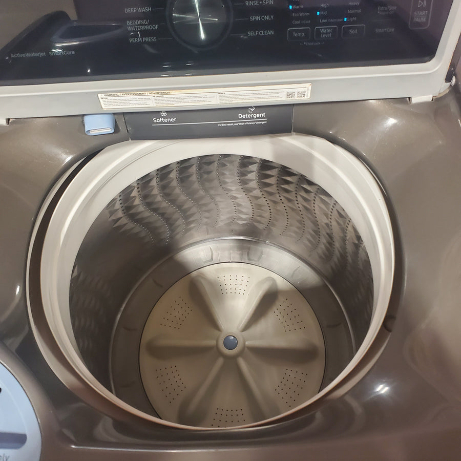 Samsung 4.5 cu. ft. Capacity Top Load Washer with Active WaterJet in Platinum WA45T3400AP - Certified Refurbished