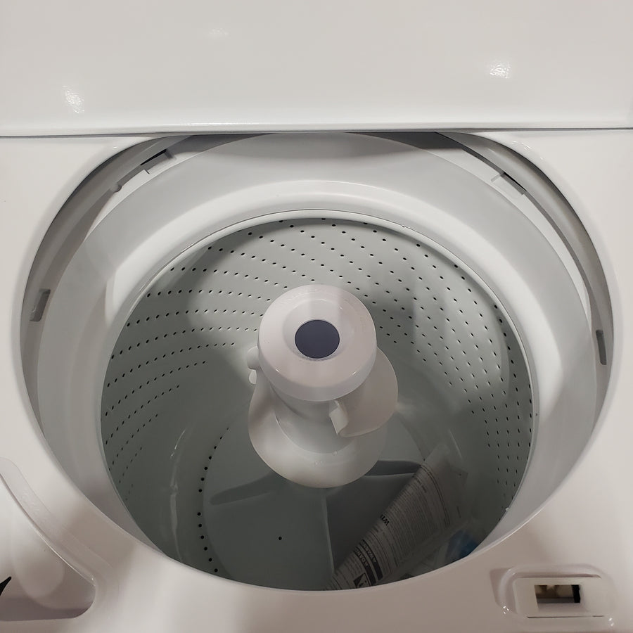 Whirlpool Top Load 3.5 Cu. Ft. Washer with Deep Water Wash Option WTW4816FW - Scratch & Dent (Minor) and Whirlpool Vented 7.0 Cu. Ft. Electric Dryer WED4815EW - Open Box