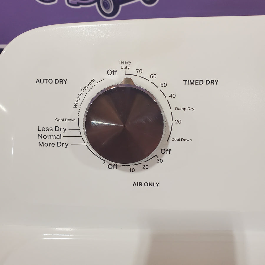 Maytag Top Load 3.8 cu. ft. Washer with Deep Fill and Quick Wash Cycle MVW4005SW - Open Box and Maytag Top Load Electric Wrinkle Prevent 7.0 cu. ft. Dryer with Auto Dry MED4005SW - Scratch & Dent (Moderate)