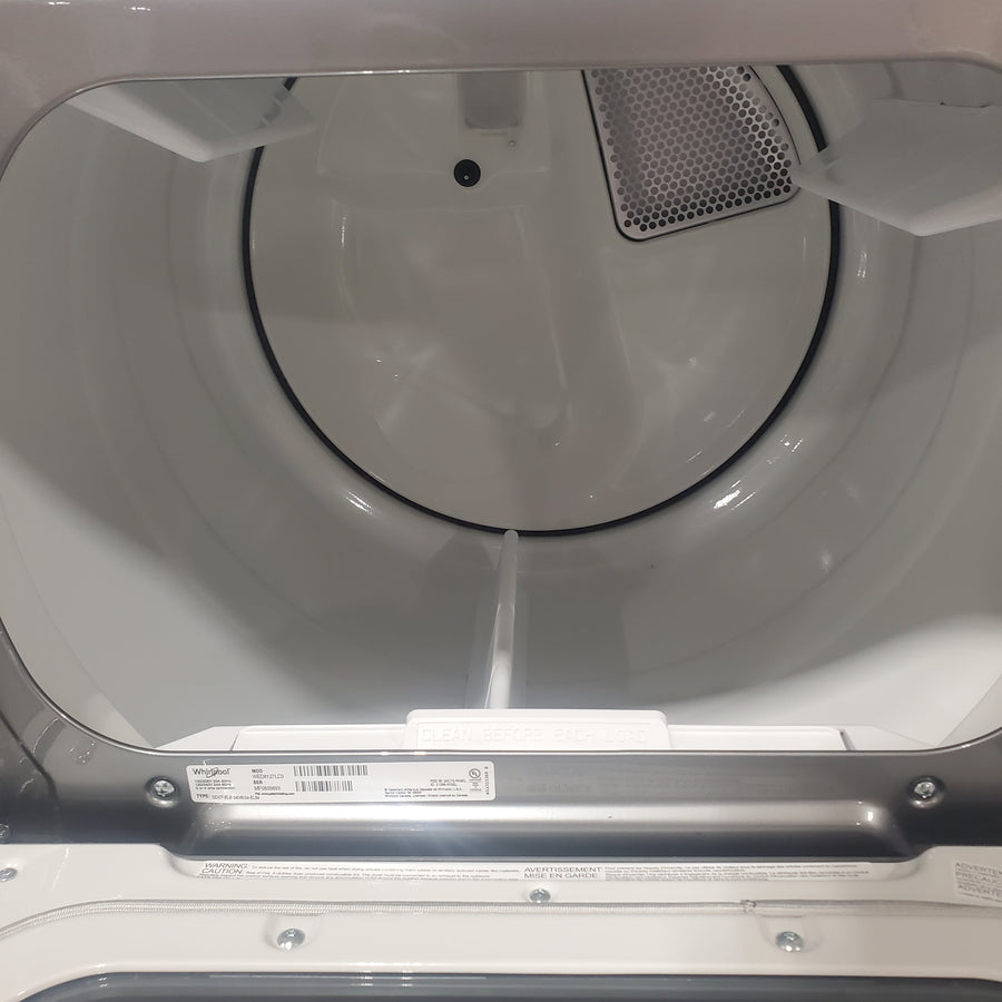 Whirlpool Top Load Electric 7.4 Cu. Ft. Dryer with Advanced Moisture Sensing and Wrinkle Shield Technology WED8127LC - Scratch and Dent (Minor)