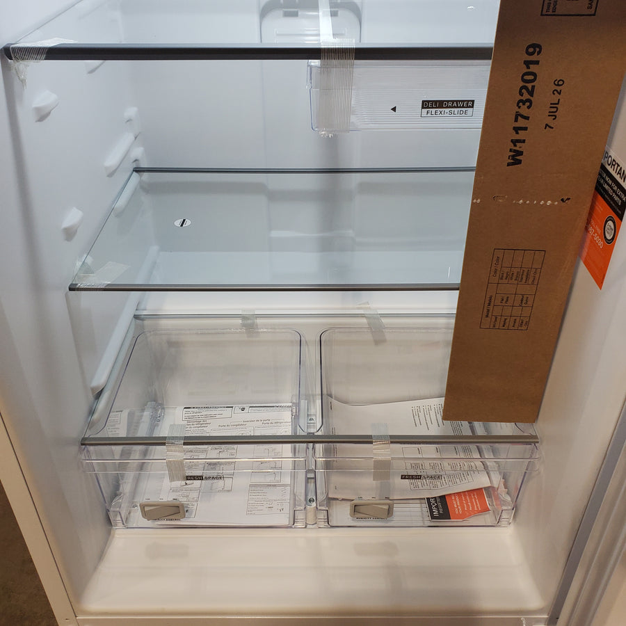 Whirlpool 19.3 Cu. Ft. Freestanding Top-Freezer Garage Ready Refrigerator in White WRTX5419SW - Scratch & Dent (Minor)