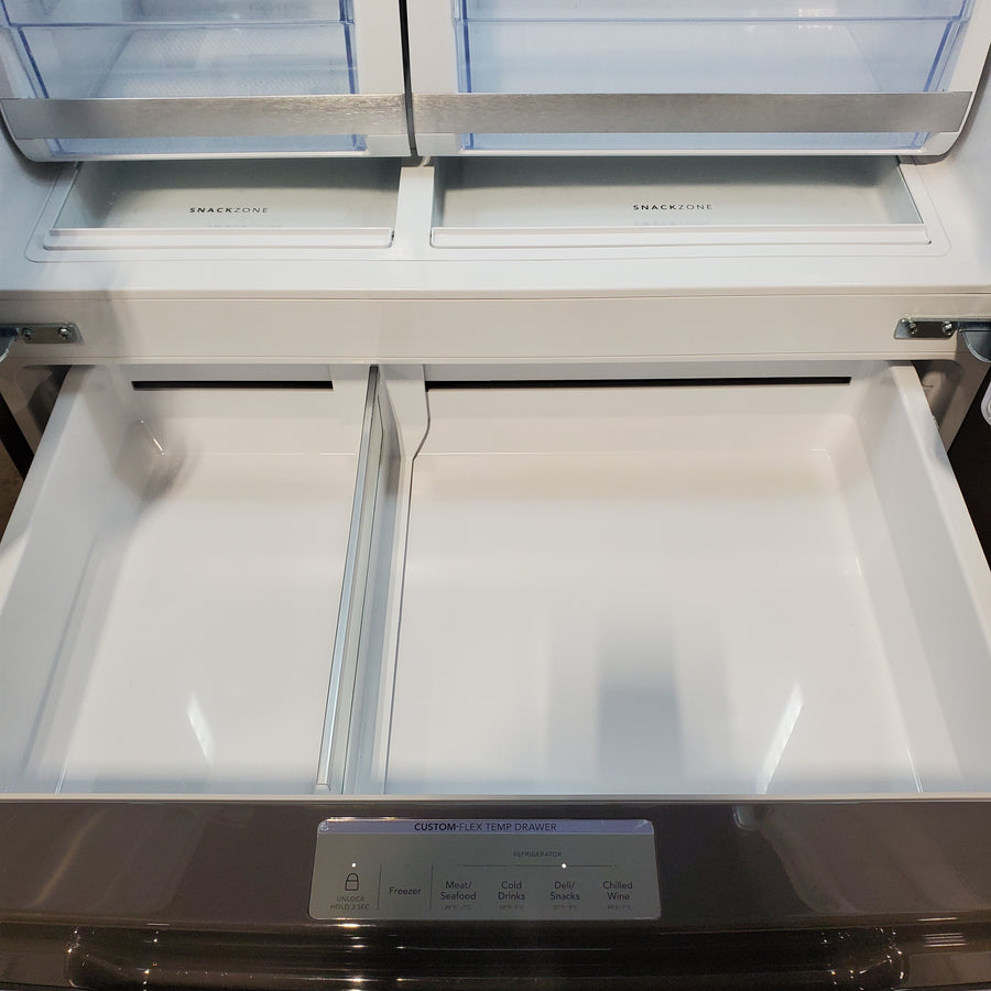 Frigidaire Gallery 22 Cu. Ft. 4-Door Counter-depth French Door Refrigerator with Ice Maker (Fingerprint Resistant Stainless Steel) ENERGY STAR GRMC2273CF - Scratch & Dent (Moderate)