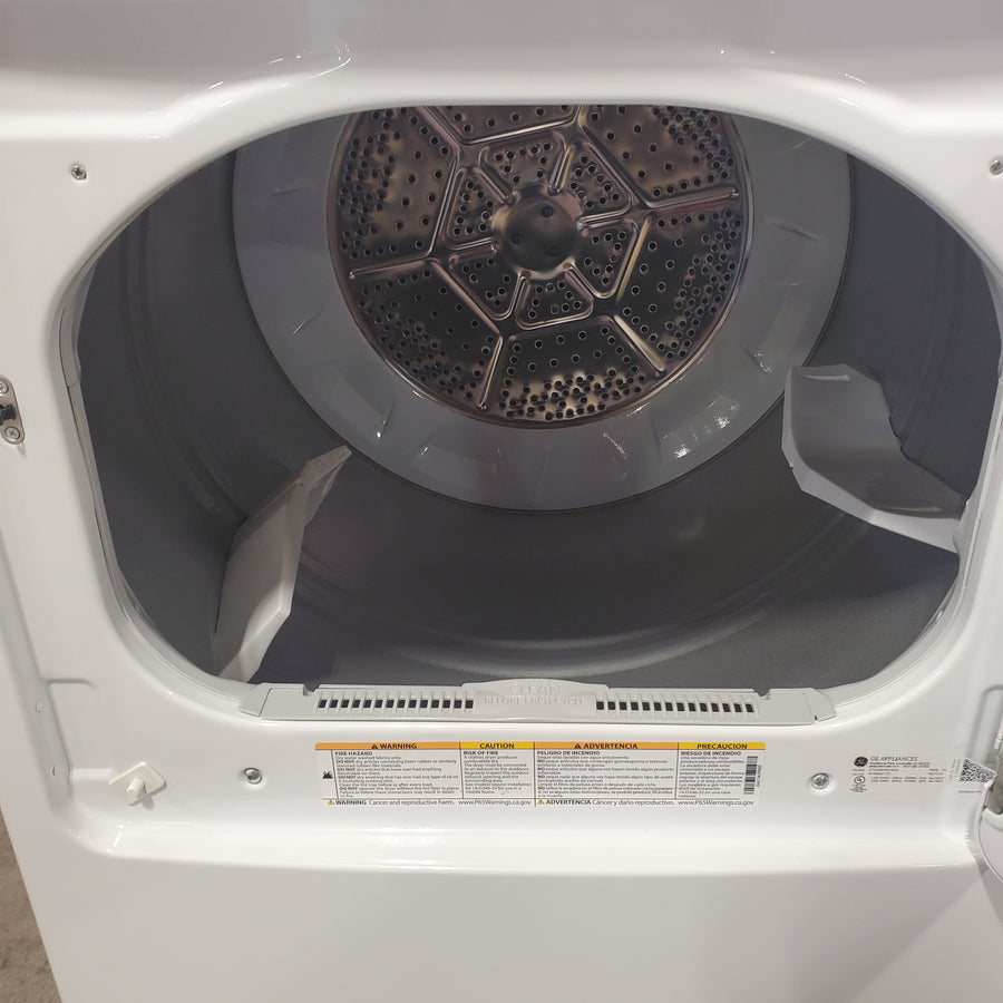 GE Electric 7.4 Cu. Ft. Front Load Dryer with Sensor Dry in White GTD58EBSVWS - Certified Refurbished