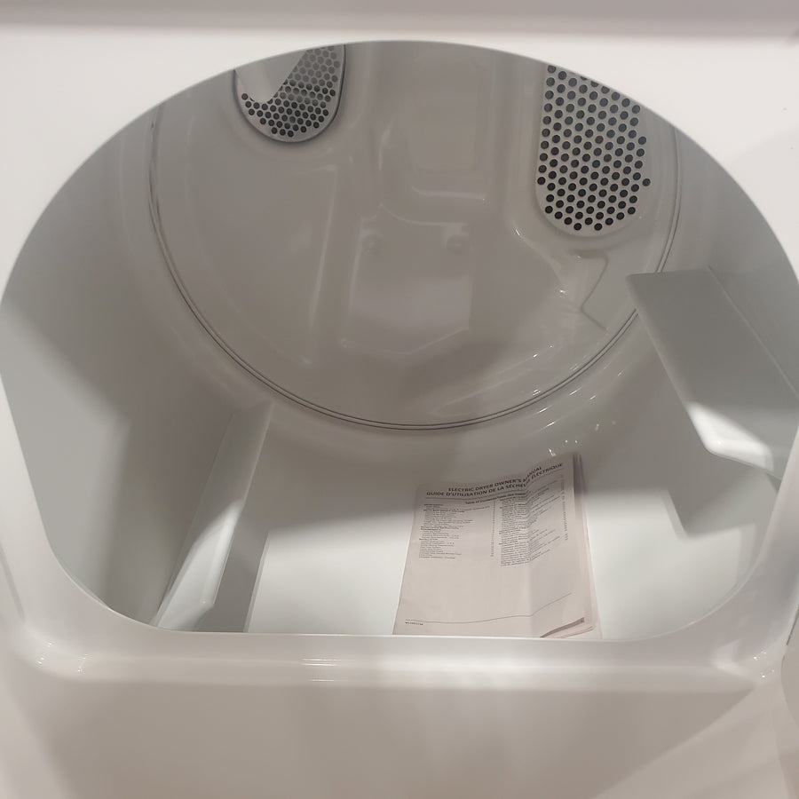 Whirlpool White Electric Extra Large 7.0 Cu. Ft. Dryer with Wrinkle Shield 22442607 - WED4815EW - Scratch & Dent (Minor)