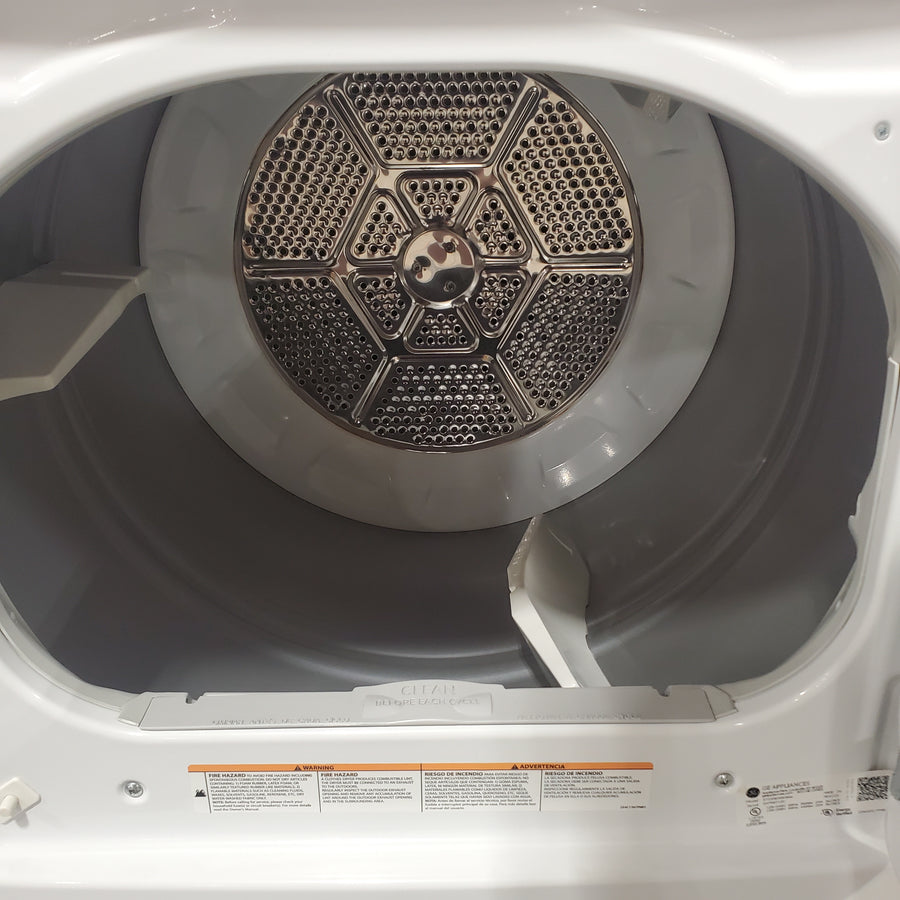 GE® 7.2 cu. ft. Capacity Aluminized Alloy Drum Electric Dryer GTD33EASKWW - Certified Refurbished
