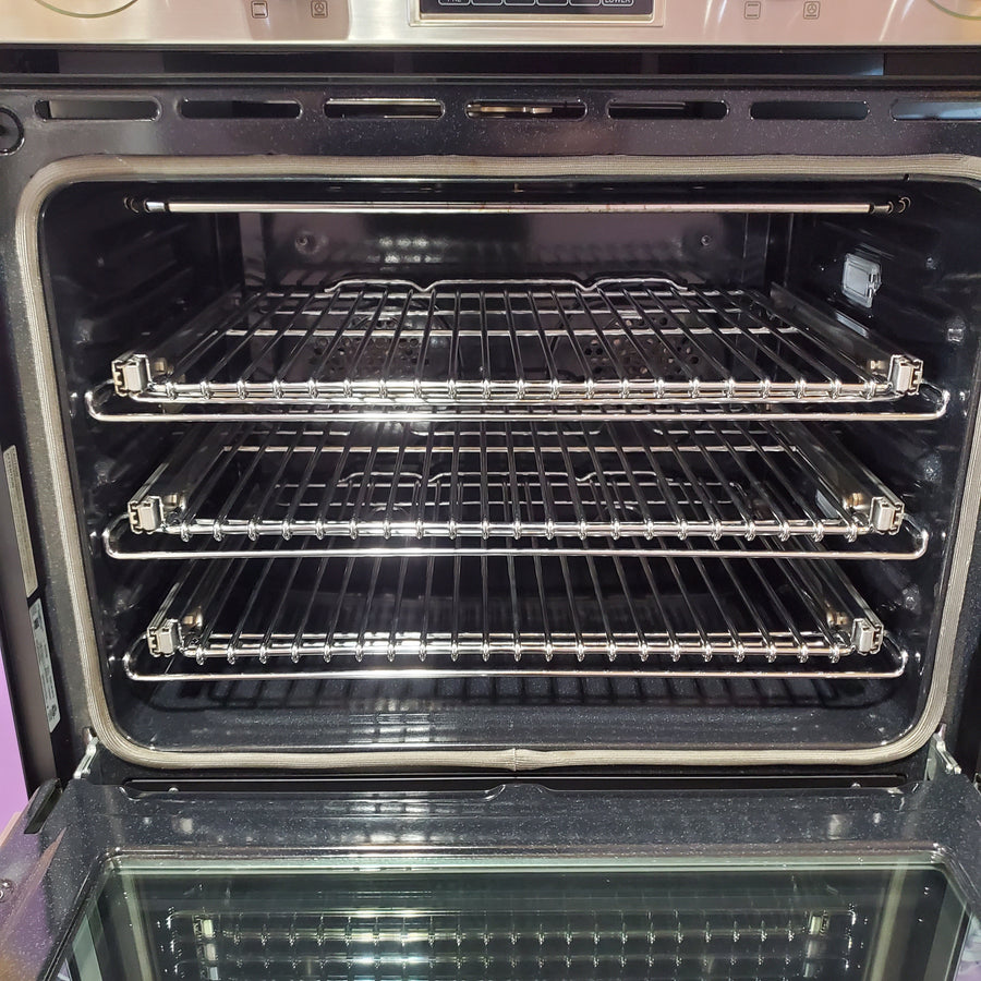 Hestan 30 Inch Double Wall Oven with TwinVection™ Technology, Touch Control Display, Porcelain Enamel Interior, Soft Close Door, 9 Oven Modes, and Marquise Accented™ Handle KDO30 - Scratch & Dent (Minor)