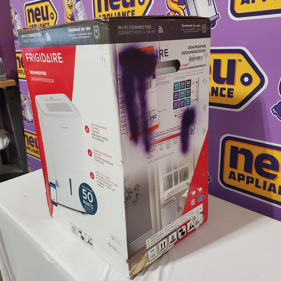 Frigidaire 50 Pint Dehumidifier with Wi-Fi (Energy Star) FHDD5034Y1 - New in Box