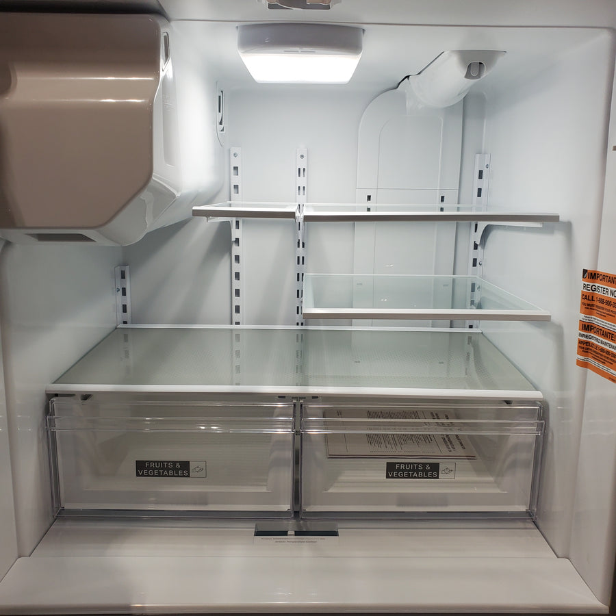 Whirlpool French Door Bottom Mount Refrigerator in Fingerprint Resistant Stainless Steel WRMF3636RZ - Scratch & Dent (Moderate)
