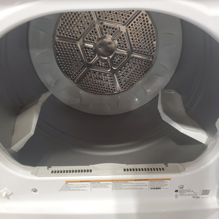 GE® 7.2 cu. ft. Capacity Aluminized Alloy Drum Electric Dryer GTD33EASKWW - Certified Refurbished