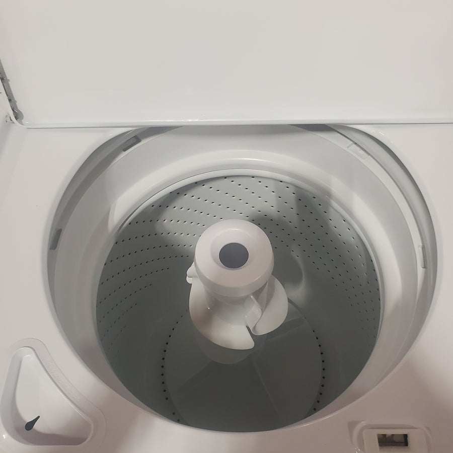 Whirlpool Top Load 3.5 Cu. Ft. Washer with Deep Water Wash Option WTW4816FW - Certified Refurbished and Whirlpool Vented 7.0 Cu. Ft. Electric Dryer WED4815EW - Scratch & Dent (Moderate)